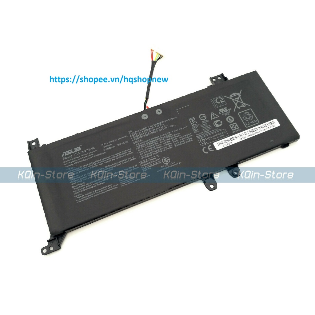 Pin Laptop ASUS VivoBook 15 A512F F512J  F512JA F512F F512D X712FA  X512F X512FA X512UB F512D C21N1818-1 B21N1818-3