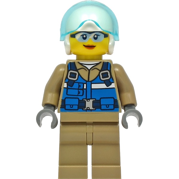 1 Nhân Vật LEGO Minifigures: Phi Công Cứu Hộ