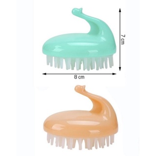 Lược gội đầu massage gai silicon 