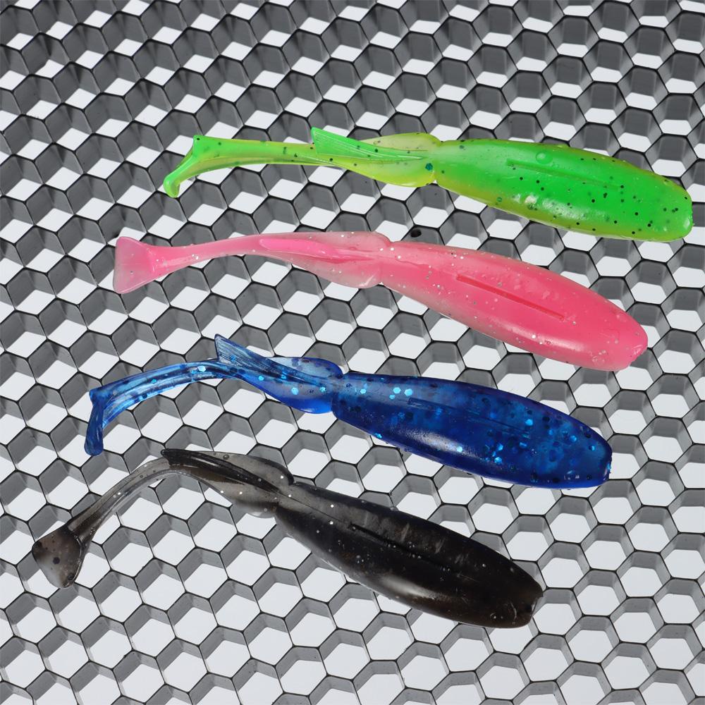 Set 10 Mồi Câu Cá Nhân Tạo Mềm 8cm 3.4g Tiện Dụng