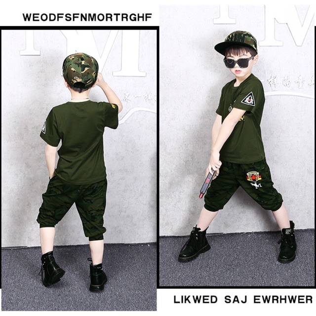 Set rằn ri bé trai