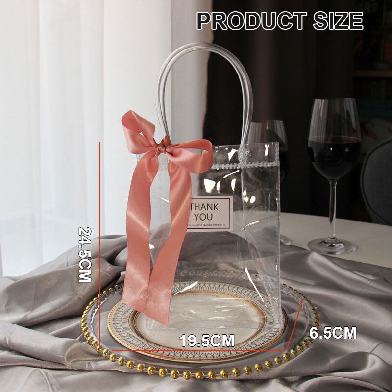 Túi đựng kẹo cưới YADOU bằng PVC trong suốt thiết kế sang trọng độc đáo