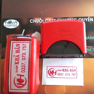 Con dấu Shiny 3 Dòng- Khắc Dâu Chất Lượng Cao Thương Hiệu Shiny