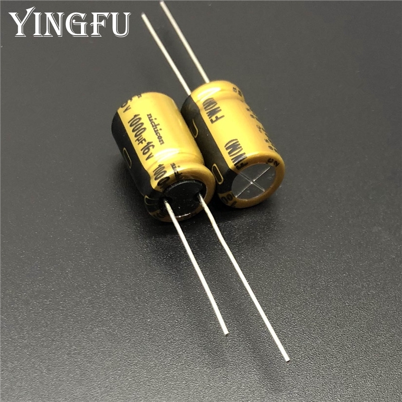 5 Tụ điện nhôm 1000uF 16V NICHICON FW dòng 10x16mm 16V1000uF