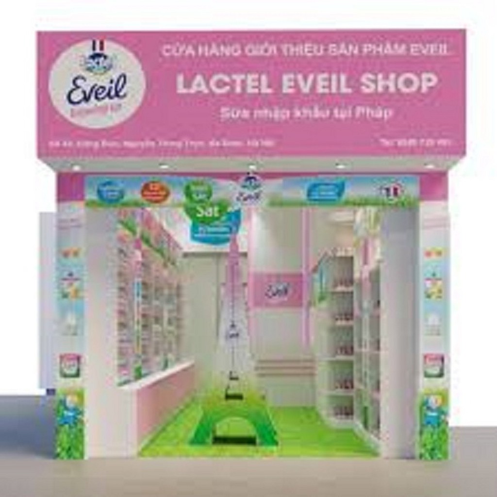 Sữa LacTel Eveil 800g nhập khẩu Pháp cho trẻ từ 1-3 tuổi(Date T7/2021)