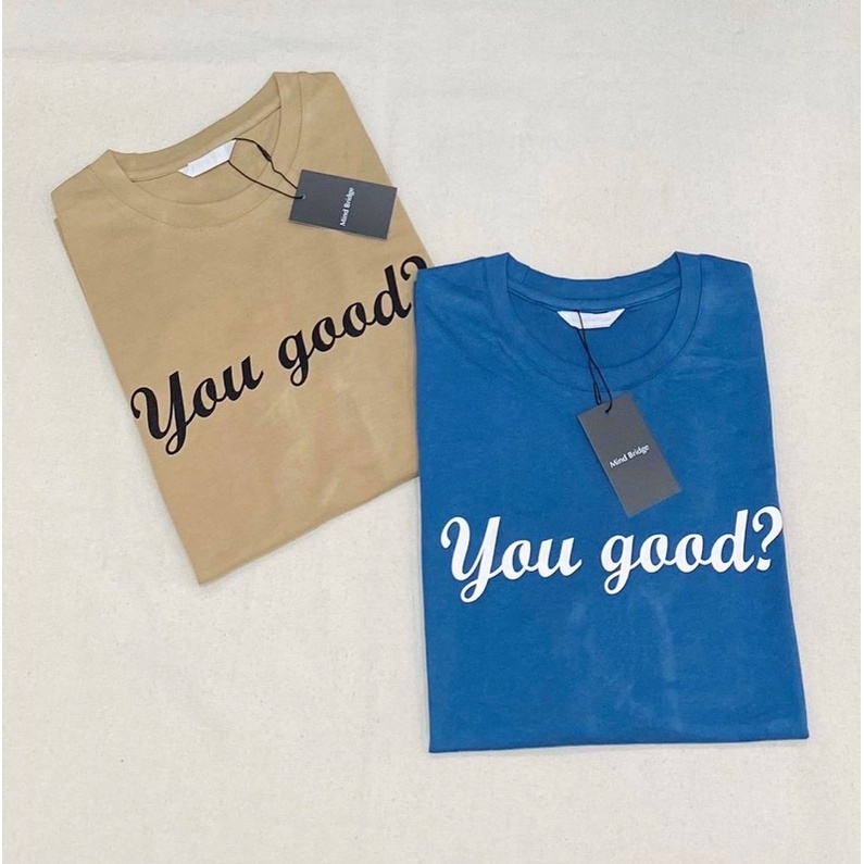 Áo thun chữ in 2 mặt