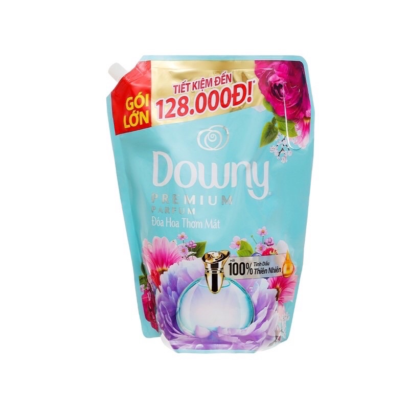 Nươc xả vải Downy hương đoá hoa ngọt ngào 2.2 lít