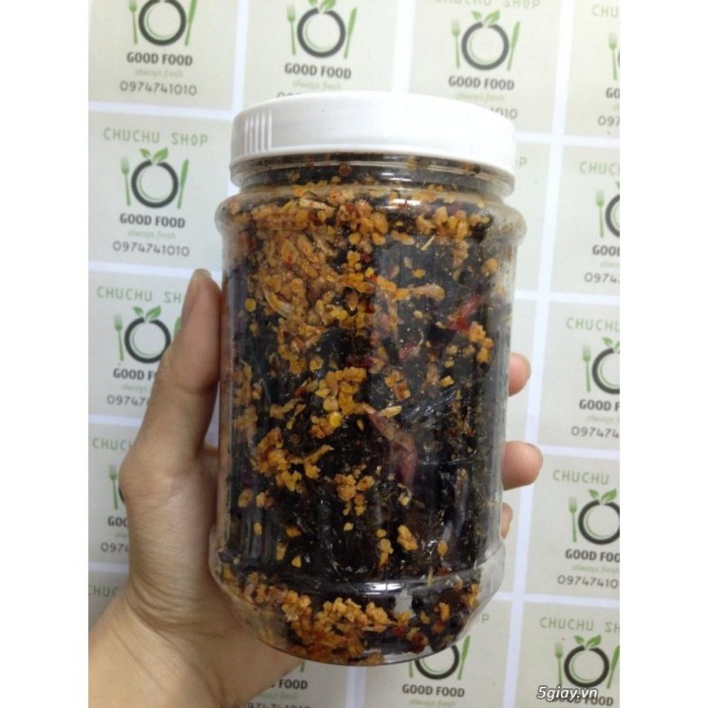 Rong biển cháy tỏi khô ăn liền rắc cơm trộn cơm 80gr | BigBuy360 - bigbuy360.vn