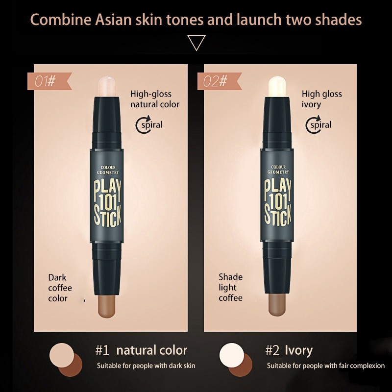 (Hàng Mới Về) Thỏi Kem Bắt Sáng Tạo Khối Che Khuyết Điểm Tiện Dụng | BigBuy360 - bigbuy360.vn