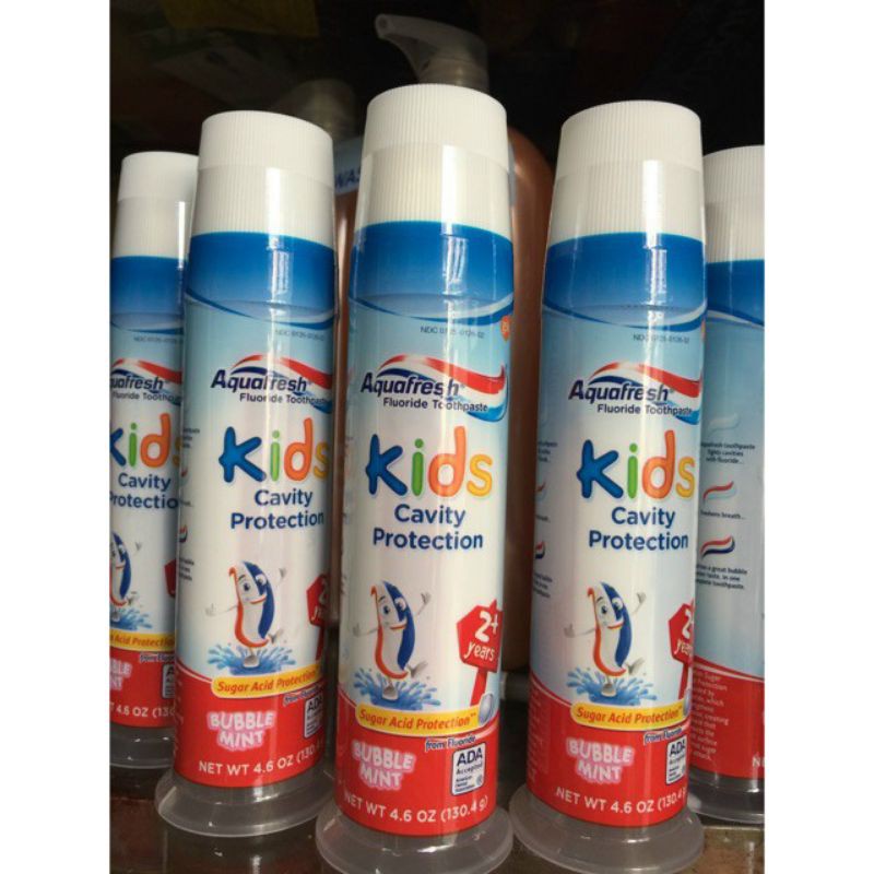 Kem đánh răng cho bé Aquafresh Kids 130,4g Của Mỹ