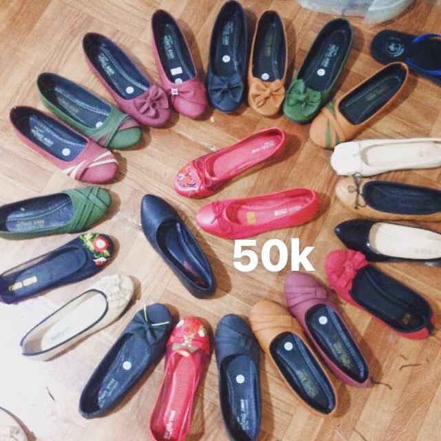 Xả giày búp bê combo 110k/3 đôi!