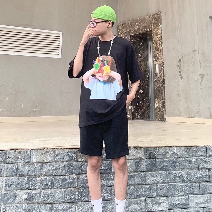 Áo Thun ADLV Bé Màu Colorful Hands  - Ảnh Chụp Tại Shop