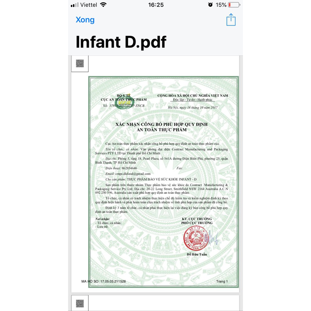 INFRANT D viên uống bổ sung Vitamin D3, tăng đề kháng, chắc răng , khoẻ xương