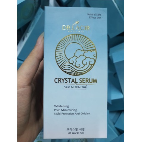 [size 25ml] SERUM TINH THỂ VÀNG NON 24K LAMER DR.LACIR - crystal serum cấp ẩm da, chống lão hoá, se khít lỗ chân lông