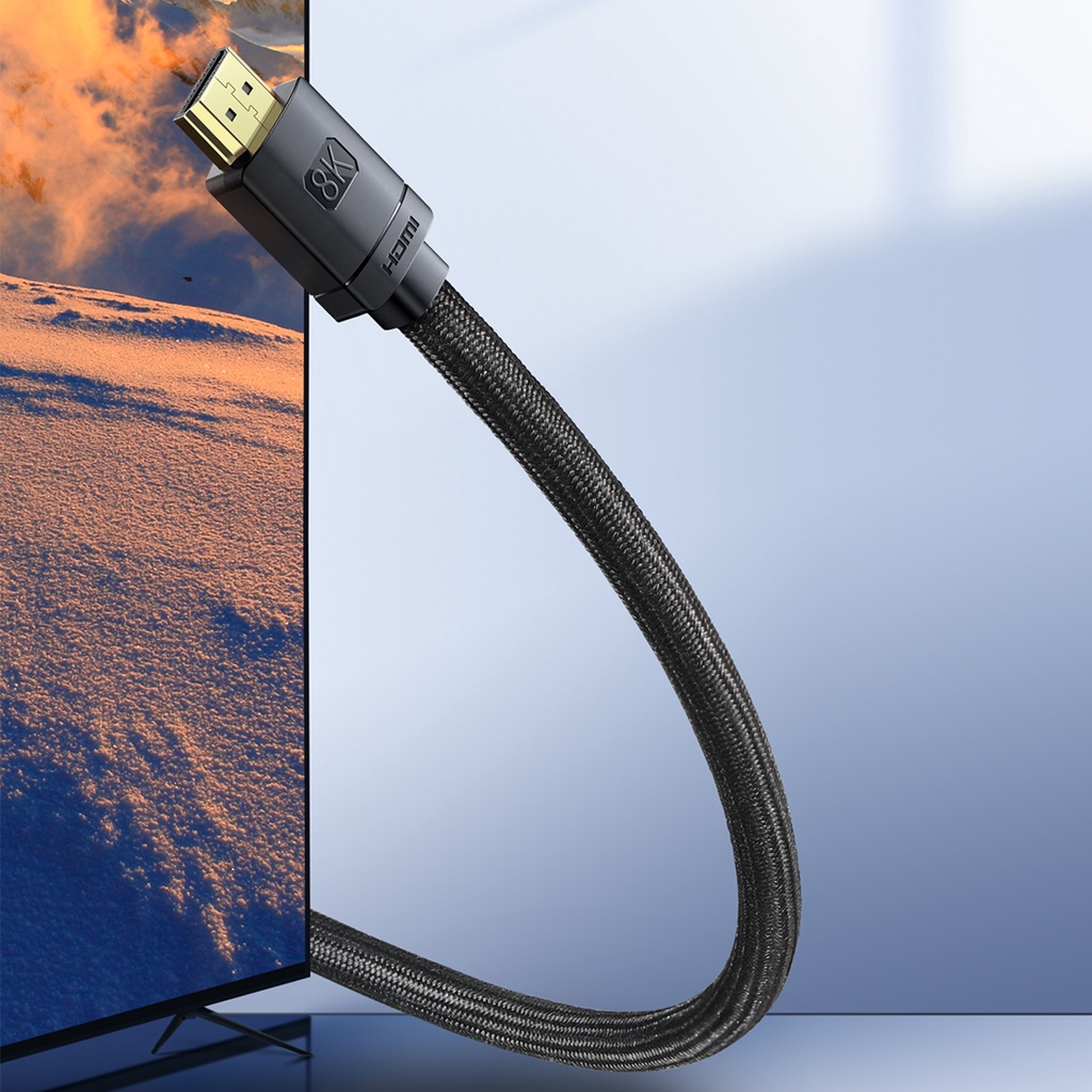 Cáp HDMI hỗ trợ hiển thị tối đa 8K - Baseus Hight Definition series cable