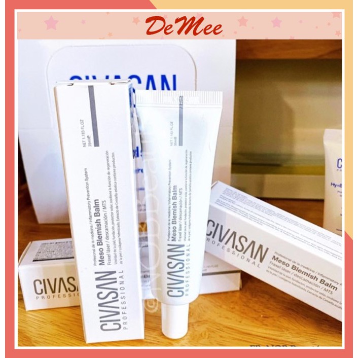 Kem dưỡng phục hồi, nâng tone tái tạo lớp nền Civasan Meso 35g
