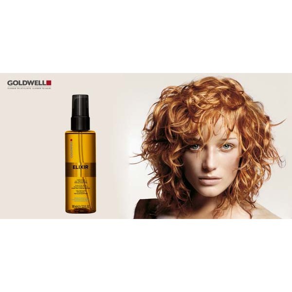 Tinh dầu dưỡng tóc Goldwell Elixer Argan Tamanu của Đức 100ml