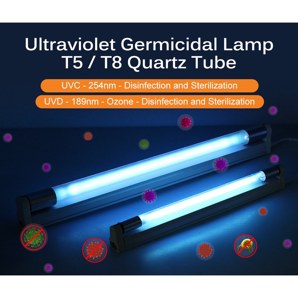 Đèn LED uv T5 T8 8W 15W Khử Trùng Chất Lượng Cao