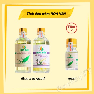 Tinh dầu tràm và tinh dầu tràm ngâm củ nén thương hiệu HOA NÉN