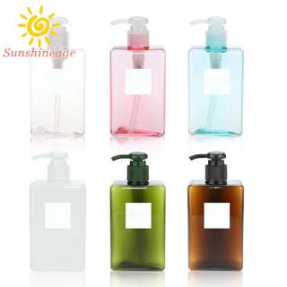 Chai Nhựa Đựng Dầu Gội/Sữa Tắm Du Lịch 3 Chai Lọ 280ml