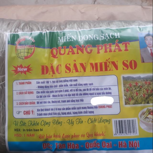 Miếng dong đặc sản làng So gói 500g