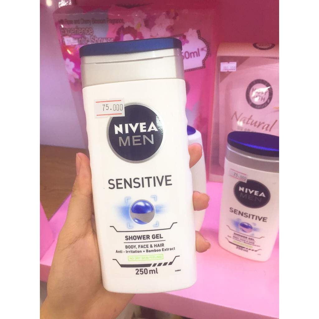 Sữa Tắm Nivea 250ml Gel + Cream