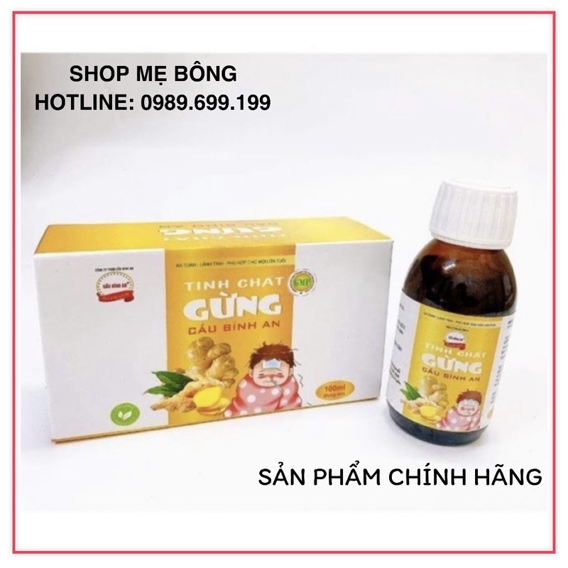 Tinh chất Gừng Cầu Bình An 100ml