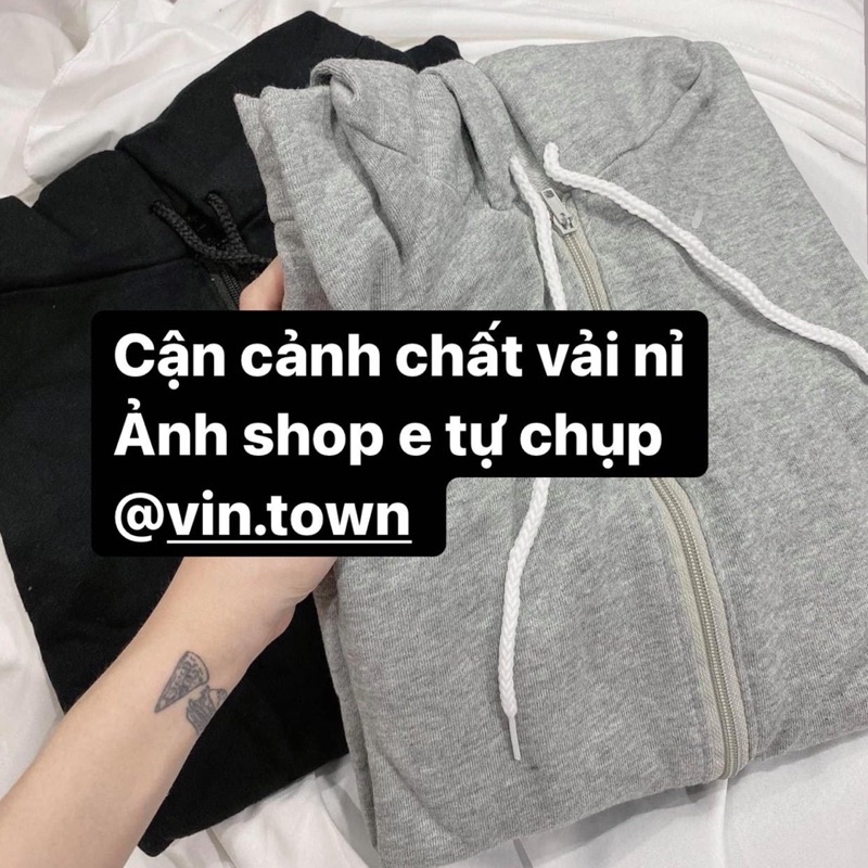 Áo Hoodie Nữ, hoodie zip 🌸 màu ĐEN | XÁM🌸 [ ẢNH THẬT I VIDEO THẬT ] dành cho khách đã ORDER | BigBuy360 - bigbuy360.vn