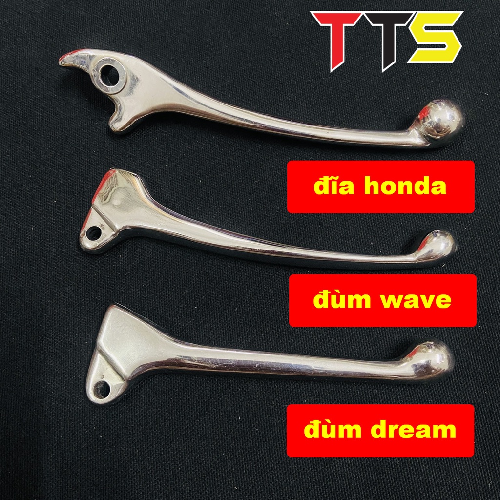 Tay thắng inox sử dụng cho xe thắng đùm , thắng đĩa của Honda như WAVE, DREAM, WAVE ZX, RS, 110