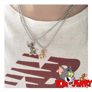 Hoạt Hình Dây Chuyền Mặt Hình Mèo Tom Và Chuột Jerry Ngộ Nghĩnh Đáng Yêu