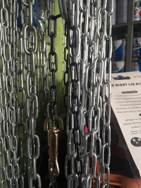 Xích chó 2mm, 3mm (dây xích. dài 1,8M)