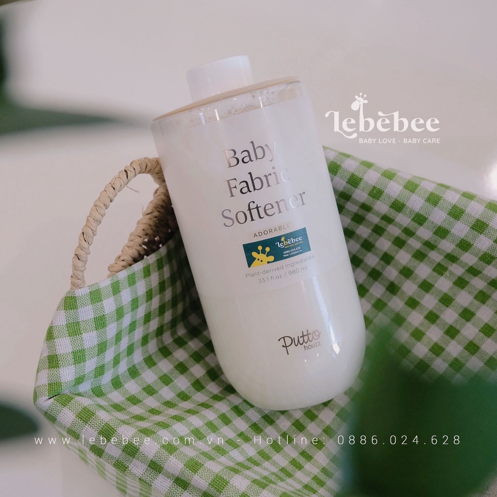 Nước giặt xả Putto Houzz Baby (980ml)