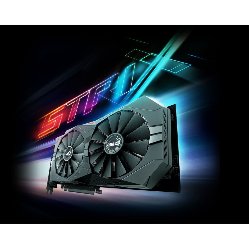 VGA Card màn hình ASUS ROG STRIX RX570 4GB GAMING