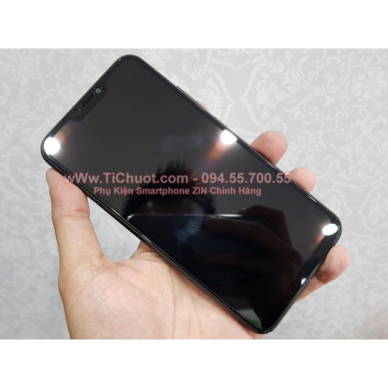 Kính cường lực Lenovo Z5 FULL màn, FULL KEO Silicon