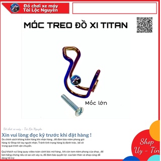 MÓC INOX XI TITAN TREO ĐỒ CHO XE MÁY