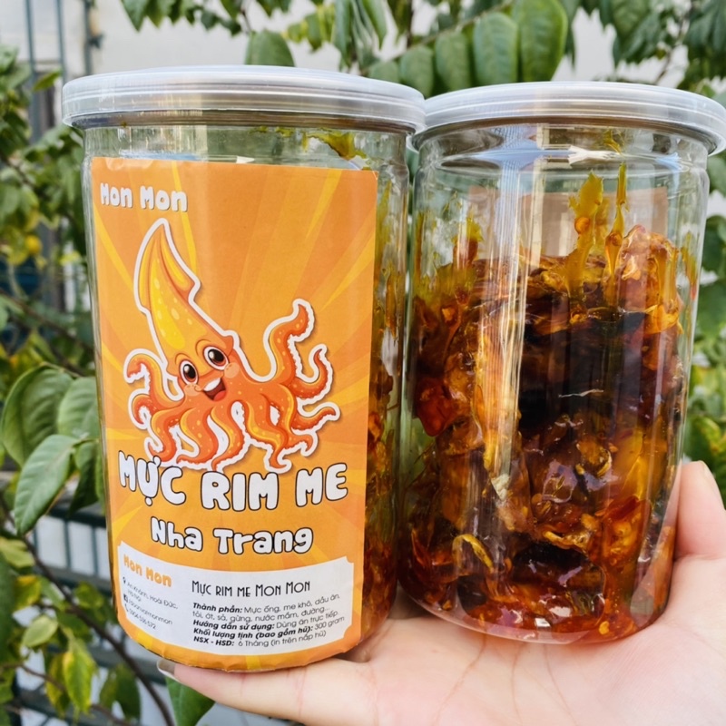 MỰC RIM ME hũ pet 300gr MonMon Food - đồ ăn vặt Hà Nội