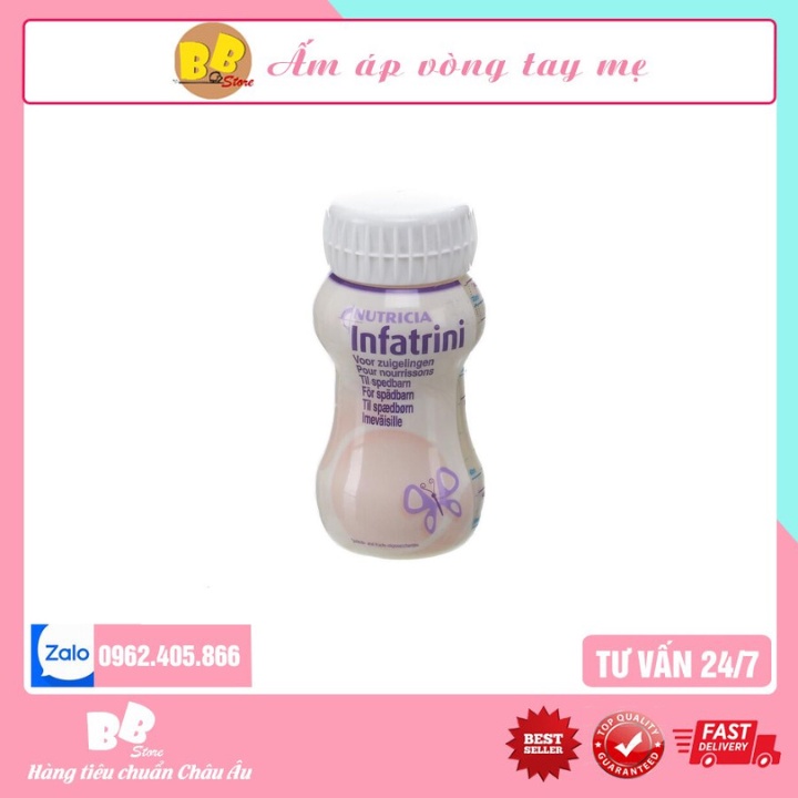 Sữa Nước Infatrini Đức 125ml Giúp Bé Tăng Cân, Phát Triển Toàn Diện