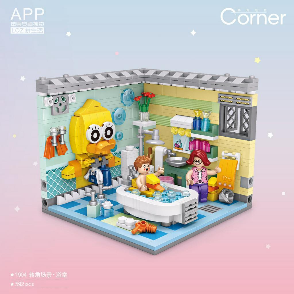 Mô Hình Khối Lắp Ráp Mini 1901 1902 1903 1904 Đồ Chơi Giáo Dục Cho Bé