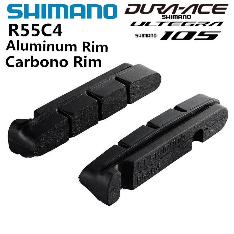 - Má Phanh Shimano R55C4 Cho Vành Nhôm Tương Thích Cụm Phanh DURA ACE ULTEGRA 105 R8000 6800 5800 Dành Cho Xe Road ( Nob