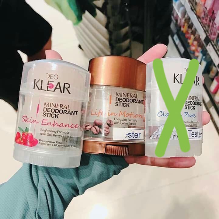 Lăn nách đá khoáng KLEAR