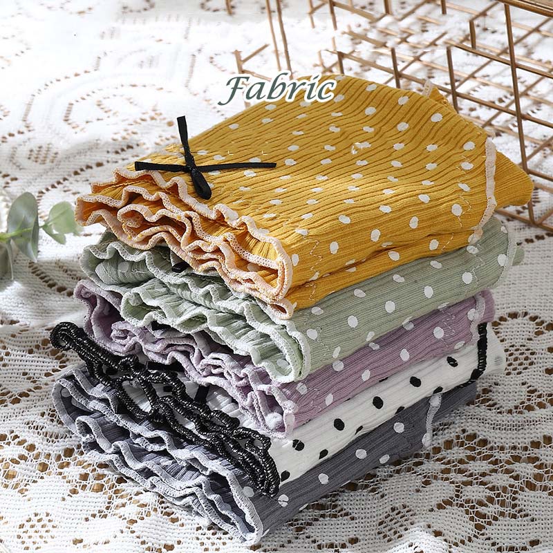 Quần Lót LEOSOXS Cotton Lưng Vừa Họa Tiết Chấm Bi Dễ Thương Phong Cách Nhật Bản Cho Nữ | BigBuy360 - bigbuy360.vn