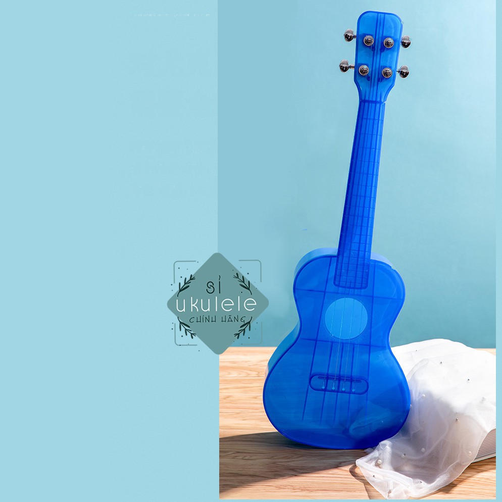 Đàn UKULELE TRONG SUỐT - size concert chính hãng Byla