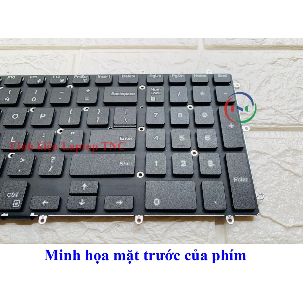 Bàn Phím Laptop Dell Inspiron 7566 7567 5565 5567 5570 5575 7778 7779 7577 7773 Zin có Led / Không Led - phím trong máy