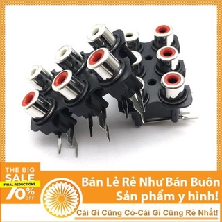 Trạm av 6 - ổ av 6 lỗ trong loa, amply