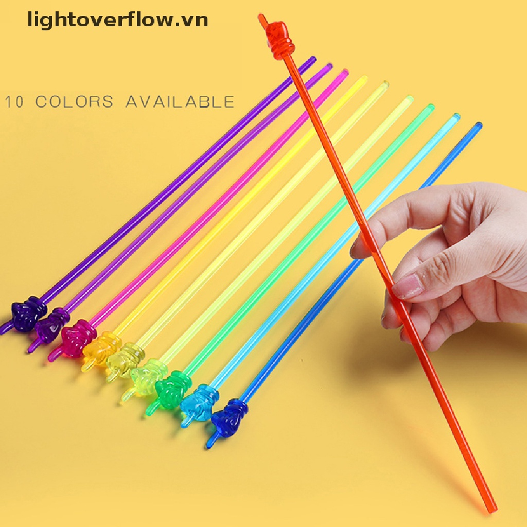 Set 2 Gậy Đọc Sách Ngón Tay Có Thể Uốn Cong Giáo Dục Cho Bé