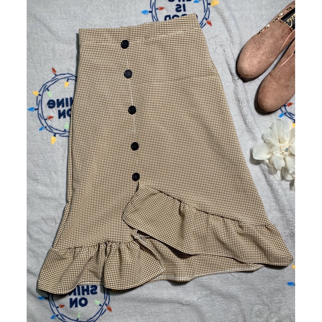 Video_Váy đuôi cá from dài kẻ caro nhiều màu | BigBuy360 - bigbuy360.vn