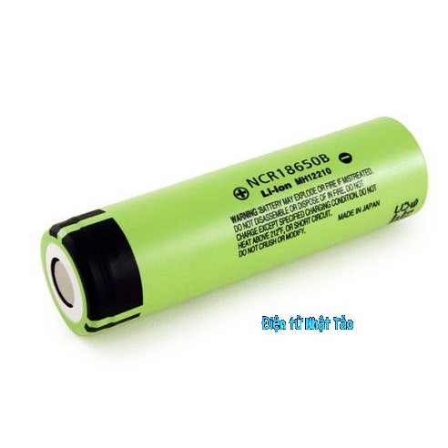 PIN PANASONIC NCR18650B DUNG LƯỢNG 2500MAH