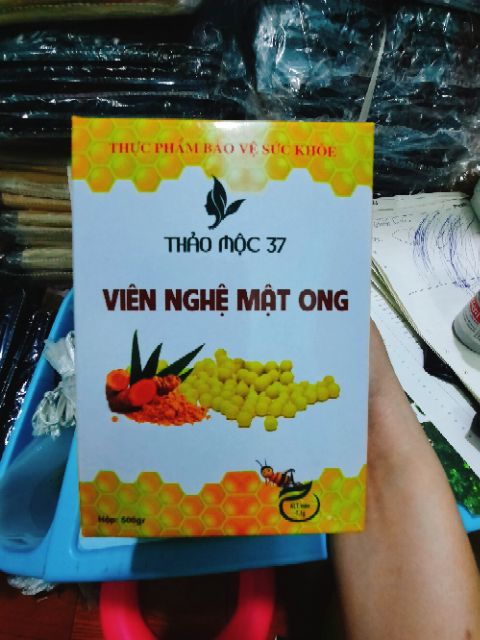 Viên nghệ mật ong Thảo Mộc 37