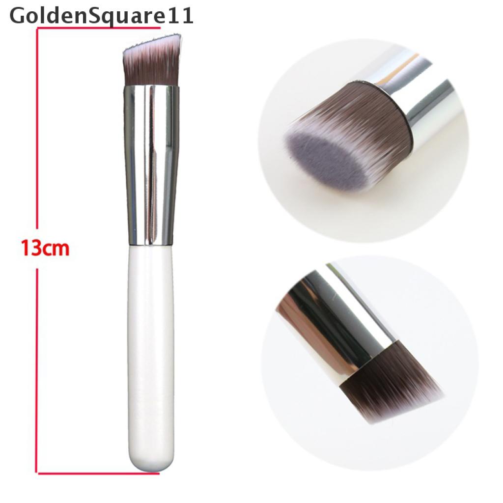 Cọ Trang Điểm Nền Che Khuyết Điểm &amp; Tạo Khối Đầu Dẹt Goldsquare11