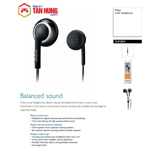 Tai Nghe Philips SHE2860